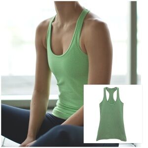 LULULEMON Cool Racerback Tank Top *Frond Gingham*